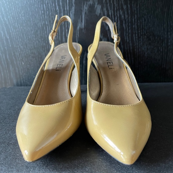 Vaneli Patent Leather Slingbacks - Picture 3 of 5